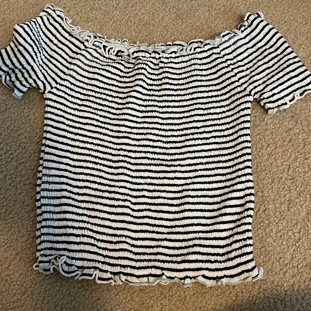 Stripped crop top